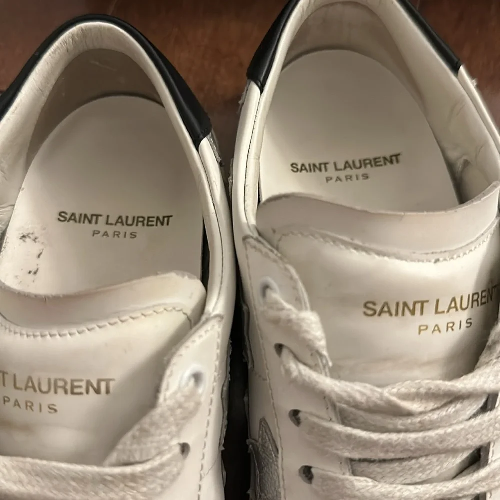 YSL  Court Metallic Star sneakers - Picture 9 of 11